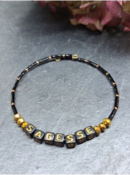 Message noir "Sagesse"1